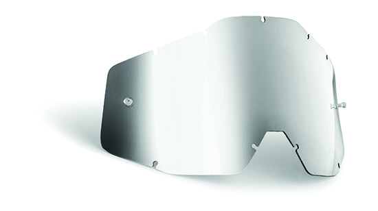 POWERBOMB/POWERCORE écran de remplacement anti-buée argent miroir - FMF