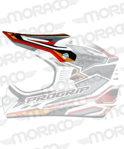 Visière 3081 pour Casque 3080 Red & Gold - Progrip