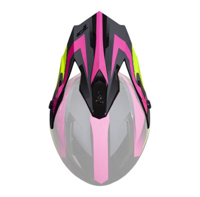 Visière Casque 3181 Noir/Fushia - Progrip