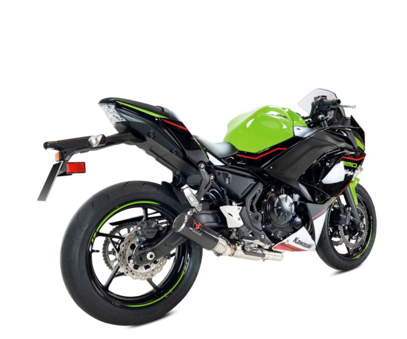 ECHAPPEMENT DC1 CARBONE KAWASAKI Z 650 ANNEE 2021, 2022 - IXRACE