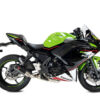 ECHAPPEMENT DC1 CARBONE KAWASAKI Z 650 ANNEE 2021, 2022 - IXRACE