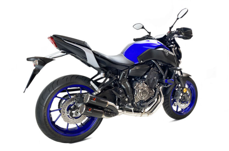 ECHAPPEMENT DC2 CARBONE YAMAHA MT 07 ANNEE 2014, 2015, 2016, 2017, 2018, 2019, 2020 - IXRACE