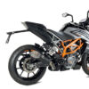 ECHAPPEMENT MK1 INOX NOIR KTM DUKE 125 ANNEE 2021, 2022 - IXRACE