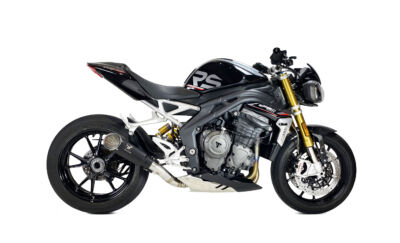 ECHAPPEMENT MK1 INOX NOIR TRIUMPH SPEED TRIPLE 1200 RS ANNEE 2021, 2022 - IXRACE