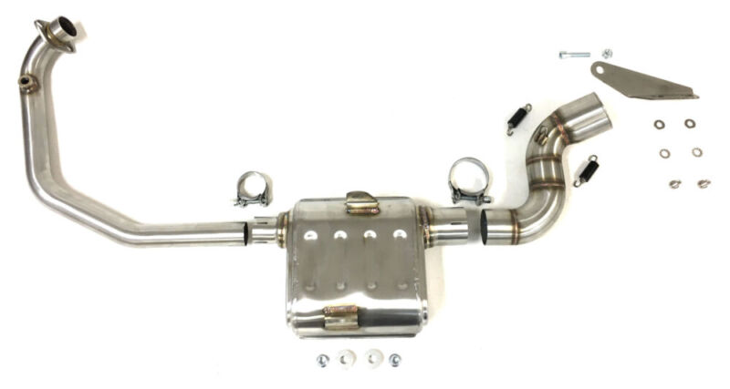 ECHAPPEMENT MK2 INOX NOIR BENELLI LEONCINO 250 ANNEE 2020 - IXRACE