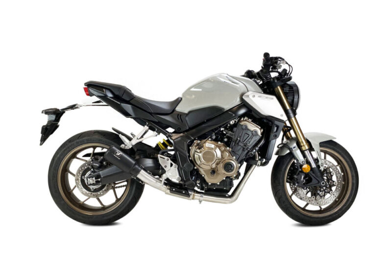 ECHAPPEMENT MK2 INOX NOIR HONDA CB 650 R ANNEE 2021, 2022 - IXRACE
