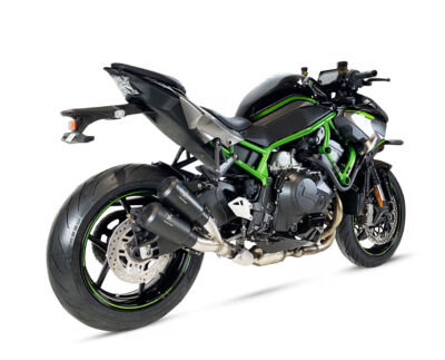 ECHAPPEMENT MK2 INOX NOIR KAWASAKI Z H2 ANNEE 2020, 2021 - IXRACE