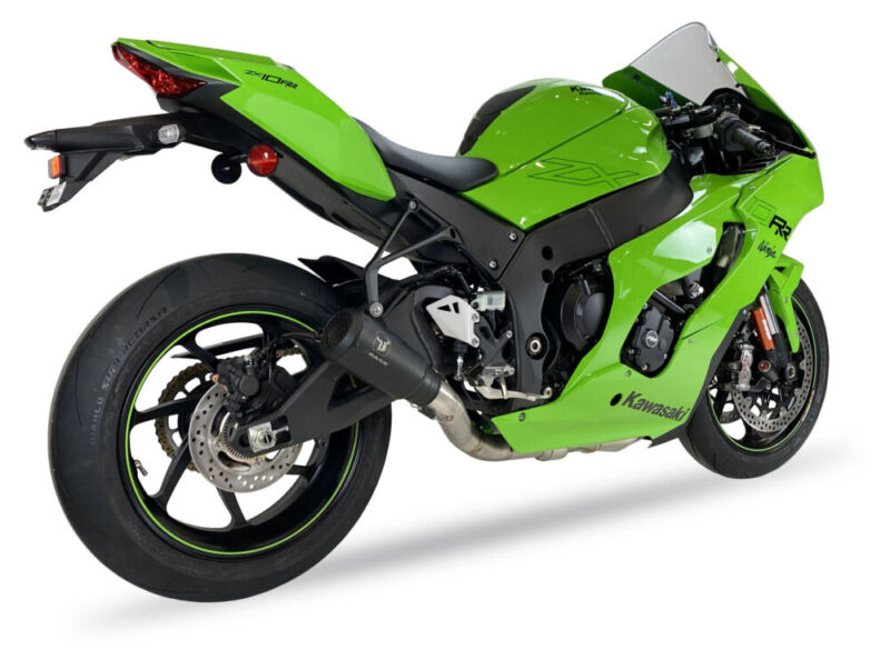 ECHAPPEMENT MK2 INOX NOIR KAWASAKI ZX 10 RR ANNEE 2021 - IXRACE