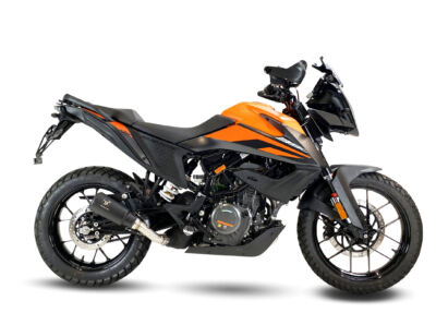 ECHAPPEMENT MK2 INOX NOIR KTM ADVENTURE 390 ANNEE 2020, 2021, 2022 - IXRACE