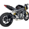 ECHAPPEMENT MK2 INOX NOIR TRIUMPH SPEED TRIPLE 1200 RS ANNEE 2021, 2022 - IXRACE
