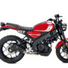 ECHAPPEMENT MK2 INOX NOIR YAMAHA XSR 125 ANNEE 2021, 2022 - IXRACE