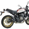 ECHAPPEMENT MK2 INOX NOIR YAMAHA XSR 700 ANNEE 2021, 2022 - IXRACE