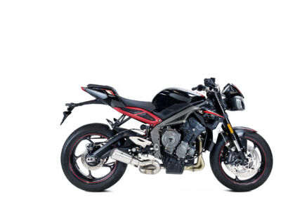 ECHAPPEMENT MK2 INOX TRIUMPH STREET TRIPLE 765 R ANNEE 2017, 2018, 2019, 2020 - IXRACE