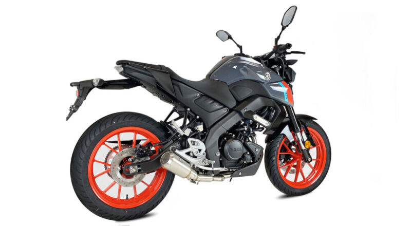 ECHAPPEMENT MK2 INOX YAMAHA MT 125 ANNEE 2021, 2022 - IXRACE
