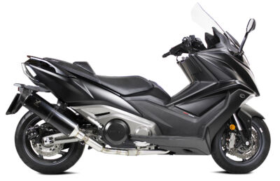 ECHAPPEMENT S3 BLACK INOX NOIR KYMCO AK 550 ANNEE 2017, 2018, 2019, 2020 - IXRACE