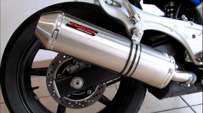 Échappement Inox Brossé VFR 750 F, 94-97 - TAKKONI