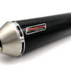 Échappement Inox Noir Brossé ER 6, 05-11, Versys 650, 06-14 - TAKKONI