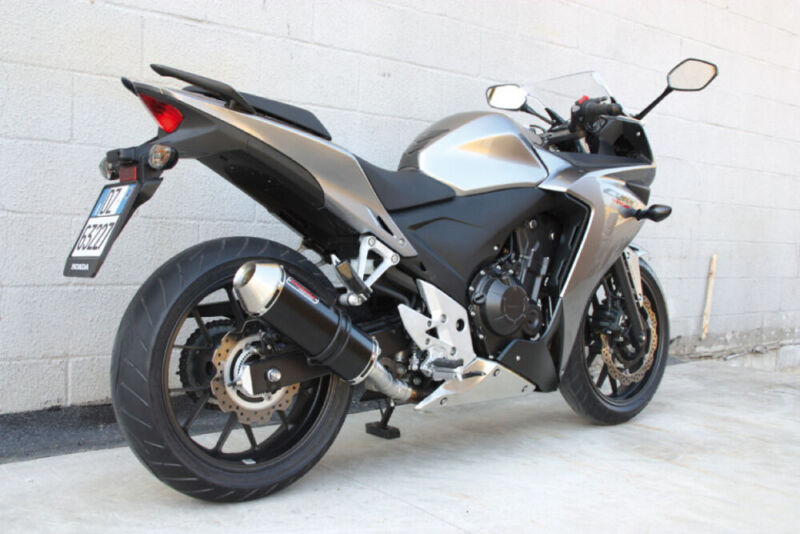 Échappement Inox Noir Brossé FZS 600 Fazer, 98-03 (RJ 02) - TAKKONI