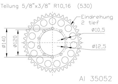 Kit Chaîne TRIUMPH 955 Daytona 955 I (bras standard) 01-02 (203721062) - DID