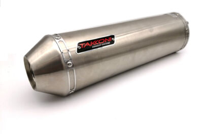 Ligne échappement Inox Brossé ER 6 N/F, 12-16, VERSYS 650 15- avec catalyseur. - TAKKONI