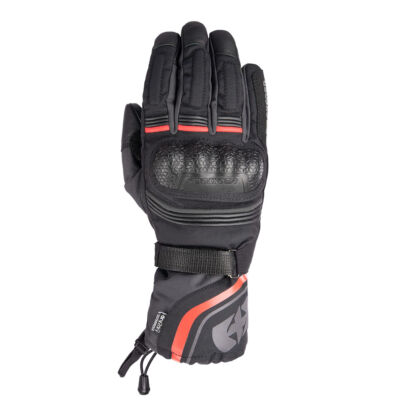 Montreal 4.0 MS Dry2Dry Gants Noir/Gris/Rouge (HOMME)  - OXFORD