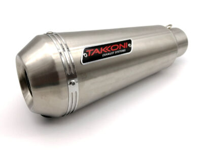 Silencieux en acier inoxydable Honda CBR 500 R / CB 500 F, 16-18 - TAKKONI