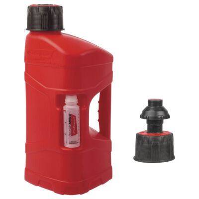 Bidon ProOctane 10 L avec système Quickfill ROUGE - POLISPORT