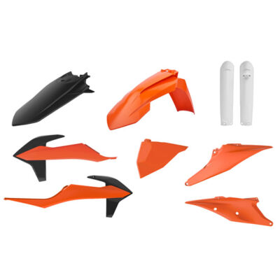 Kit Plastique complet standard KTM EXC/EXC>F (20>) OEM - POLISPORT