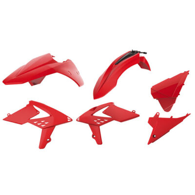 Kit Plastique standard Beta RR 250/300 2ST 350/400/450 4ST (13>) ROUGE - POLISPORT