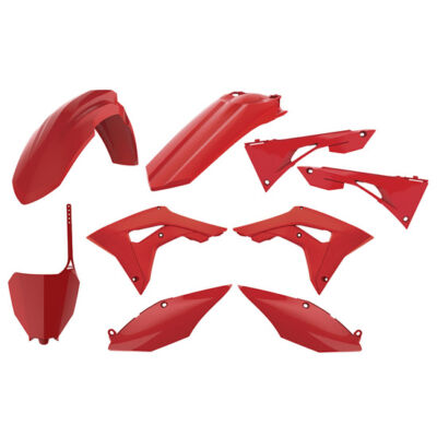 Kit Plastique standard Honda CRF450R(17>) ROUGE - POLISPORT