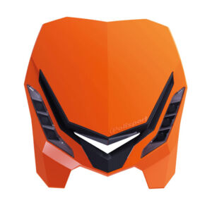 Phare LED avant E-Blaze orange/noir – Universel off-road – Polisport – Réf. E-Blaze