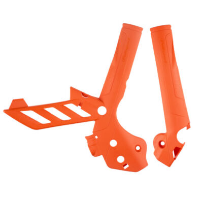 Protection cadre SX/SX>F(11>15) XCF>W/XC>W/EXC(12>16) ORANGE - POLISPORT