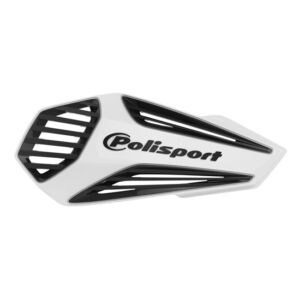 Protèges-mains motocross ventilés MX Air BLANC/NOIR – Polisport – Universel