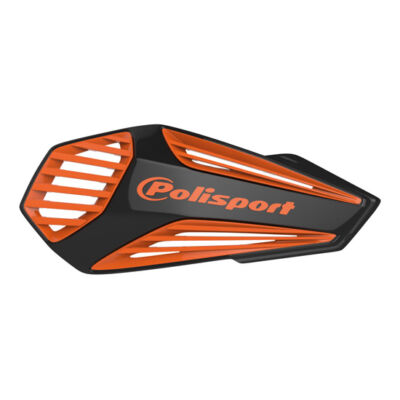 Protèges mains MX Air NOIR/ORANGE - POLISPORT