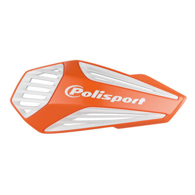 Protèges mains MX Air ORANGE/BLANC - POLISPORT