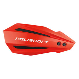 Protège-mains MX Bullit ROUGE – Universel et à levier – Polisport