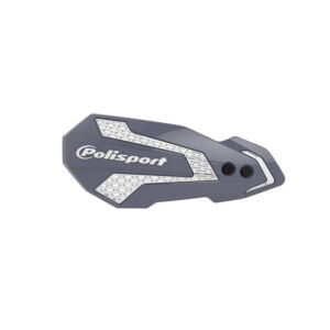 Protèges-mains moto Beta (2012 et +) – MX Flow Gris/Blanc – Polisport