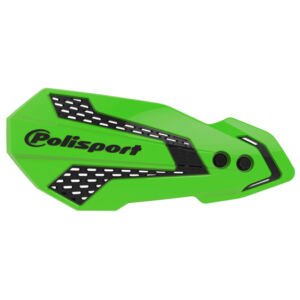 Protèges-mains motocross Kawasaki KX250F / KX450F 2019-2024 – Polisport MX FLOW Vert/Noir
