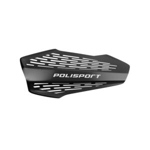 Protège-mains moto MX Force Noir – Compatibilité universelle – Polisport
