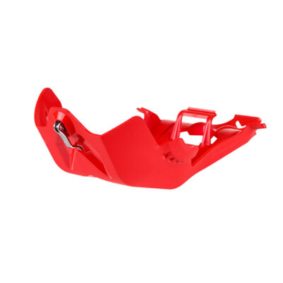 Sabot moteur Fortress avec Protection de biellette ROUGE - POLISPORT