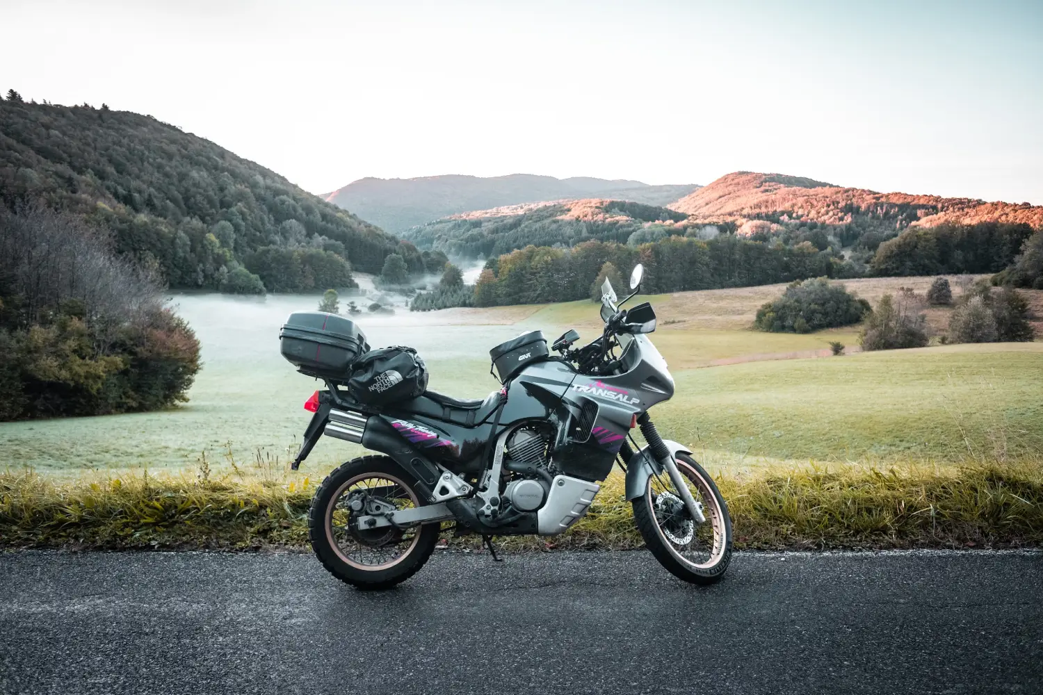 Road trip moto slider
