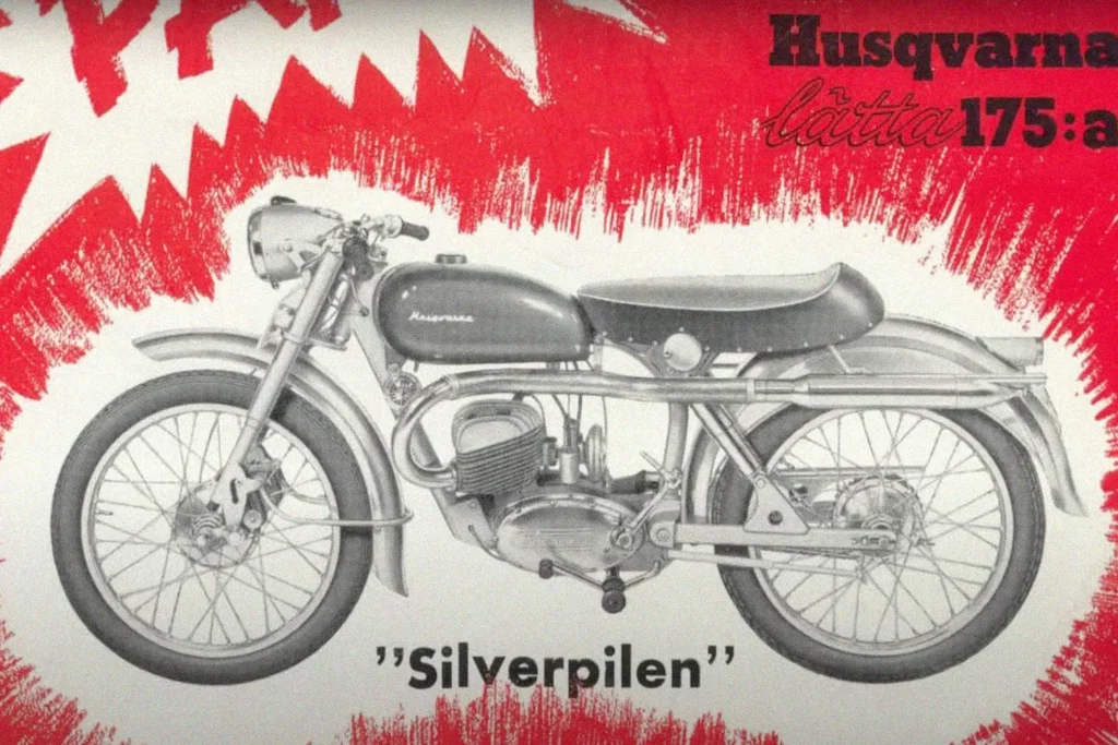 Silverpilen ancienne husqvarna