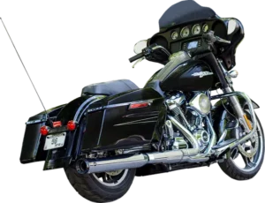 Kit échappement 2-en-1 pour Harley Touring 2017+ - S&S Cycle Swindler Chrome