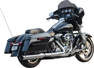 Kit conversion 2-en-1 échappement Harley Touring 2017-2026 – S&S Cycle GNX Swindler Chrome