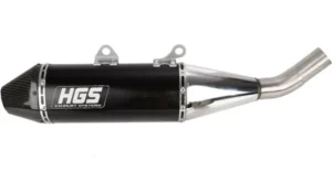 Silencieux 4T – Gas Gas MC250F, Husqvarna FC250, KTM SX-F 250 (2023-2025) – HGS Noir & Carbône
