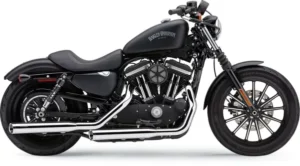 Silencieux Cobra Slip-On Chrome Slash Cut – Harley Davidson Sportster XL (2014-2022)