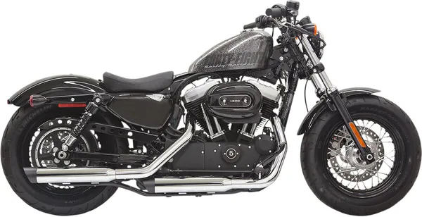 Silencieux Firepower Series Harley-Davidson Sportster XL 2014+ - BASSANI XHAUST - Chrome & Noir