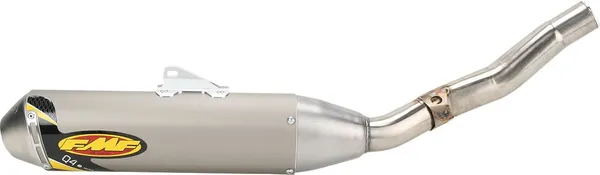 Silencieux FMF Q4 Slip-On - Yamaha WR 250 F / 450 F, YZ 250 F / 450 F (2006-2014) - Aluminium & Inox - 044232