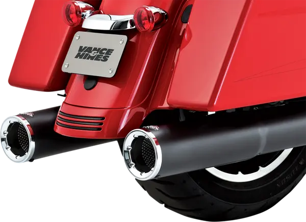 Silencieux Hi-Output Slip-On - Harley-Davidson Touring 2017 à 2026 - Vance & Hines Noir
