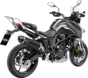 Silencieux LV One Evo Slip-On Benelli TRK 702 / 702 X 2022-2023 LeoVince Black Edition